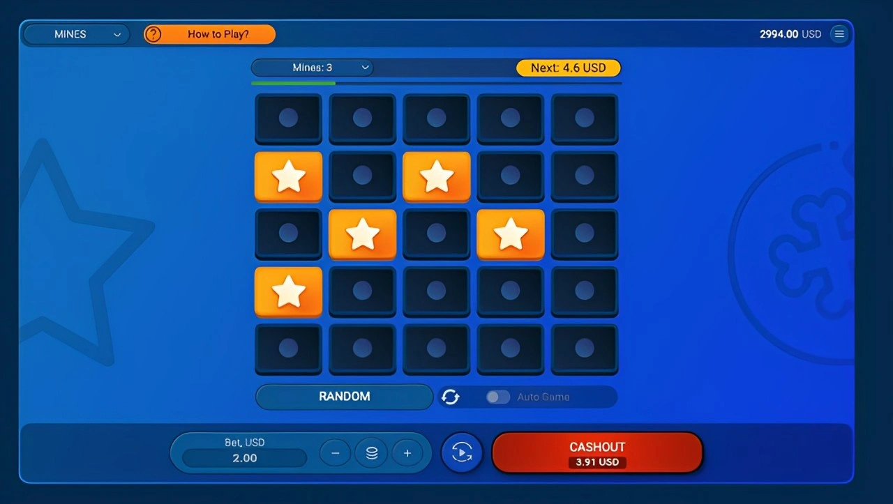 Inside information on playing the Mines game online